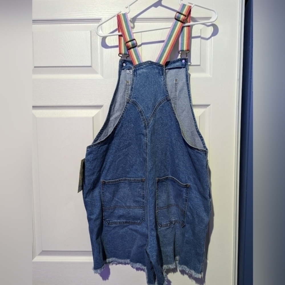 Pride Short Overalls. Women's size Large.‎ - Picture 5 of 6